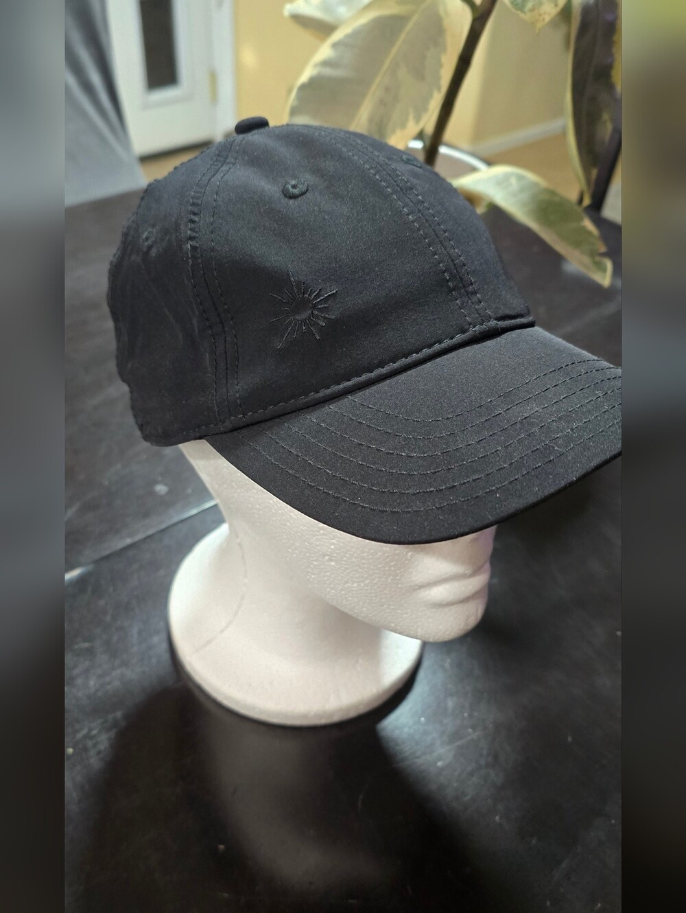 OFFLINE by AERIE Black Baseball Cap with Subtle Embroidery - Picture 6 of 7